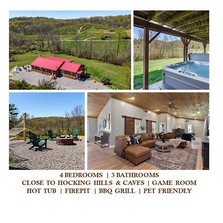 Spacious Cabin Near Hocking Hills And Caves With Hot Tub And Firepit Laurelville المظهر الخارجي الصورة